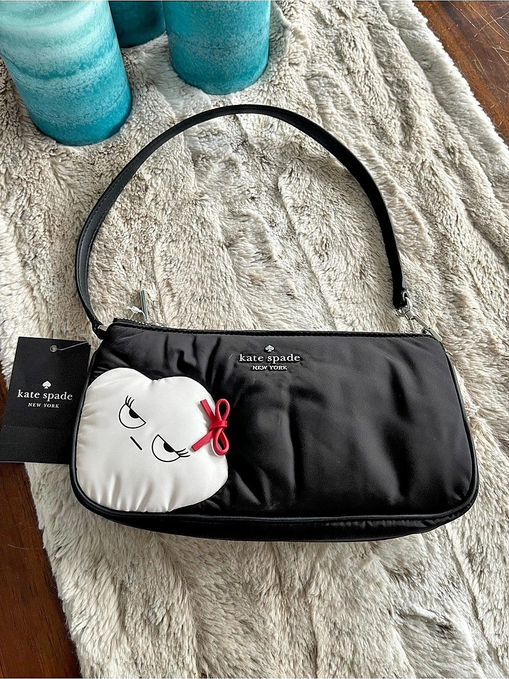 Kate Spade Gemini Monsters Mini Bag Black NWT $209